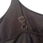Amazon Women's Black Swim Shirt Top L Adjustable Straps Photo 4