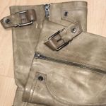Gianni Bini Ladies  Ride On Motorcycle Boots Distressed Camel Color Size 8M Photo 2