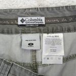 Columbia 100% Cotton Skirt Gorpcore Military Green Women's Medium Knee Length Photo 2