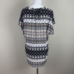 Velvet By Graham & Spencer Tunic Top Womens Medium Ikat Printed Relaxed Fit M Photo 4