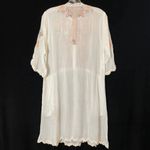 Johnny Was heavily embroidered Elizabetta baby doll dress NWT (oversized) RARE Photo 2