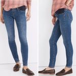 Madewell NEW  Maternity‎ Side-Panel Skinny Jeans in Wendover Wash, 29 Photo 2