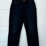 Loft Ann Taylor  Women’s 29 Black Straight Crop Jeans New Photo 0