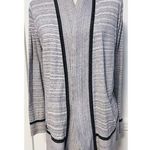 Lou & grey • Slate Grey Contrast Trim Cardigan Photo 0