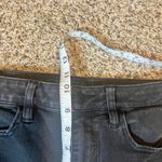 American Eagle Super Hi Rise Jegging Jeans Black Ripped Knee Women Size 8 Short Photo 5