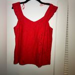 Monteau  red lace top Photo 1