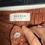 PacSun  Women Size 26 Corduroy Brown Mom Jeans‎ Wide Leg Photo 3