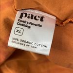 Pact  Women's Burnt Orange Long Sleeve Tee Photo 4