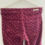 PilcroBurgundy corduroy   Boho chic Flare Jeans Photo 7