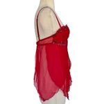 Victoria's Secret Vintage Y2K VICTORIA’S SECRET Sexy Little Things Red Cherry Embroidered Cami 34B Photo 5