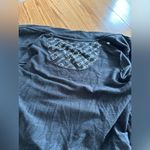 Bebe Gray Robe With Tie Belt For Women Size L Photo 6