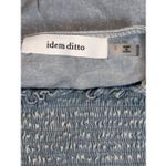 idem Ditto  Smocked Chambray Mini Dress Photo 2