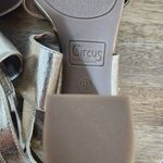 Circus by Sam Edelman  Gold Block Heel Sandals Size 8.5 Gold Sandal Heels Photo 7