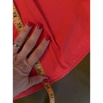 COS  Women's Navy Red Jersey Crew neck Cotton Hem A-Line Mini Dress Size Small Photo 10