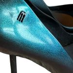 Melissa  Spikes II Peep Toe Heels Iridescent Jelly Pump Platform Size 7 Women's Photo 9