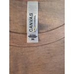 Bella Canvas  Santa Baby Tee Pink Leopard Santa Claus Christmas Womens 2XL NWOT Photo 3