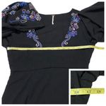 Free People Holiday Folk Mini Dress - Black - 6 Photo 3