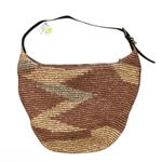 Free People  Beige/Brown Slouchy Shoulder Handbag Photo 2