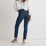 Madewell NWT Stovepipe Slim Straight Leg Jeans in Auraria Wash Size 24 Photo 2