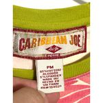 Caribbean Joe Tropical Top Shirt Womens Petite Medium PM Floral Vacation Y2K NWT Photo 4