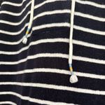 Boden Dress Womens Sz M Terry Cloth Hoodie Swim Coverup Nautical Prep Beach Blue Size M Photo 2