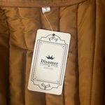 Disamer Tan Light Weight Quilted Jacket Photo 5