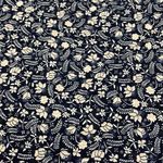 H&M Blue White Pale Pink Floral Print 3/4 Sleeve Women's Shirt Size Medium Photo 6