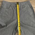 MM.LaFleur M.M. Lafleur The Milo Pant Black White Gingham Check Linen Wide Leg Trouser 6 Photo 9