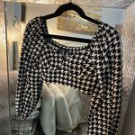 Houndstooth Crop Top Photo 0