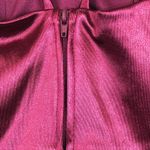 Crystal Doll  Size 7 Sleeveless Caged Neck & Back Satin Finish Dress Photo 5