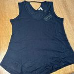 Articles of Society  NWT black asymmetrical tank top with back detail size Medium Photo 5