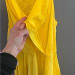 Amanda Uprichard Yellow Silk Mini Dress Photo 7