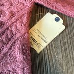 H&M Cable knit sweater Rose pink small New St John’s Bay soft warm cozy NEW Photo 1