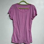 Wildfox Pink Short Sleeve Distressed Tee Shirt Sz S Photo 1