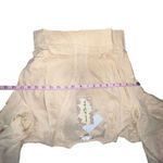 BOG Band of the Free Brie Light Camel Long Sleeve Top Lace Insets V Neck Medium Photo 5