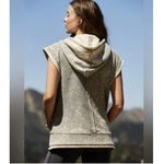 Free People Movement Low Valley Sleeveless Pullover Hoodie, Gray Bleach |Size XS Photo 2
