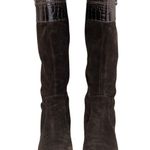 Marc Fisher Agnes Suede/Leather Tall Boots GUC $169 Size 8.5M S3260 Photo 3
