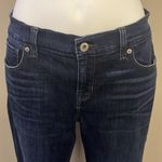Lucky Brand  Brooke Boot Dark Wash 5-Pocket Button Zip Closure Blue Jeans-8/29 Photo 3
