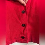 Orvis Vintage Women’s  Red Short Sleeve Cropped Blazer SZ 8 Photo 2