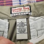 Jamaica Bay stretch size 6 neutral green capri Photo 1