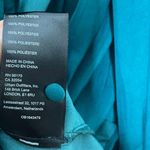 Anthropologie  NWT Pintuck Blouse Women’s Size Small Dark Turquoise Button Top Photo 12