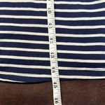 Toad&Co Eco Organic Cotton Blend Striped Midi Dress Navy White Small Nautical Blue Photo 14