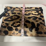 ZARA leather Leopard Print Clutch Photo 3