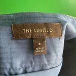 The Limited CLEARANCE!  Pencil‎ Skirt Size 6 Blue & Silver Threads EUC! Photo 4