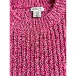 Sincerely Jules Women's Pink Open‎ Stitch Sweater Size L Trendy & Fashionable Size L Photo 3