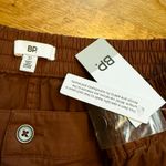 BP  Women’s 31 Brown Cotton Blend Wide Leg Cargo Pants Trousers New Photo 7