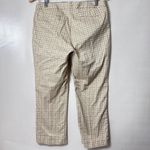 J. Crew Pants Womens 8 Beige Curvy Fit Cropped Tapered Casual Khaki Trousers Tan Photo 1