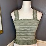 Chan Luu  Carolina smocked crop top Photo 4