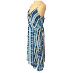 Allison Joy Sleeveless V Neck Skylar Wrap Midi Dress Size XL NWT Photo 1