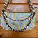 Women's Colorful Shoulder Bag with Chain Detail Yellow Photo 2